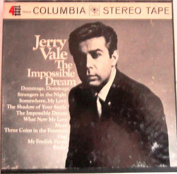 Jerry Vale - The Impossible Dream (Reel, 4tr Stereo, 7" Reel, Album) (Very Good Plus (VG+))