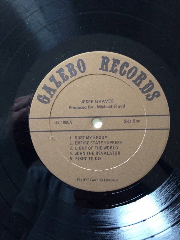Jesse Graves - Jesse Graves (LP, Album) (Very Good Plus (VG+)) - Image 3