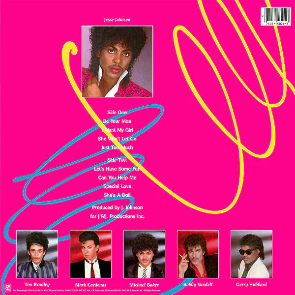 Jesse Johnson's Revue - Jesse Johnson's Revue (LP, Album, Ele) (Near Mint (NM or M-)) - Image 2