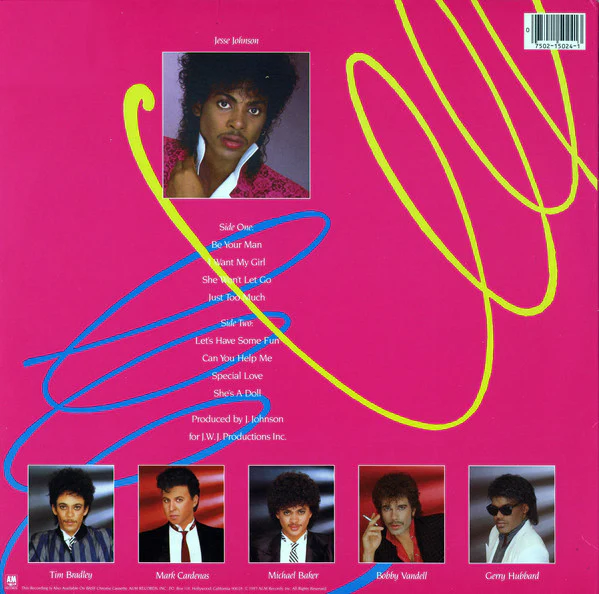 Jesse Johnson's Revue - Jesse Johnson's Revue (LP, Album, RCA) (Very Good (VG)) - Image 2