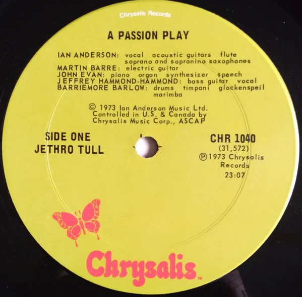 Jethro Tull - A Passion Play (LP, Album, M/Print, Gat) (Very Good Plus (VG+)) - Image 3