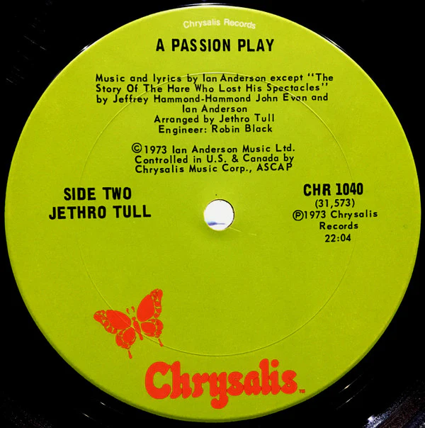Jethro Tull - A Passion Play (LP, Album, Pit) (Very Good (VG)) - Image 5