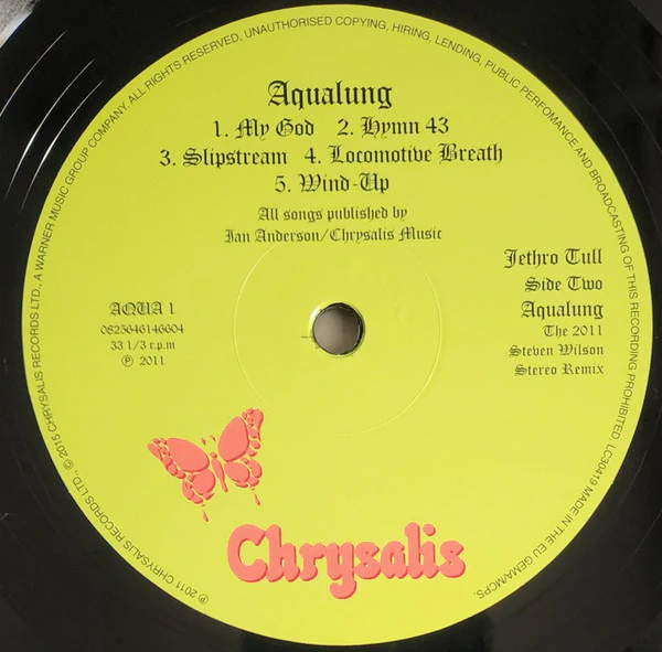 Jethro Tull - Aqualung (The 2011 Steven Wilson Stereo Remix) (LP, Album, RE, Gat) (Mint (M)) NEW & SEALED - Image 5