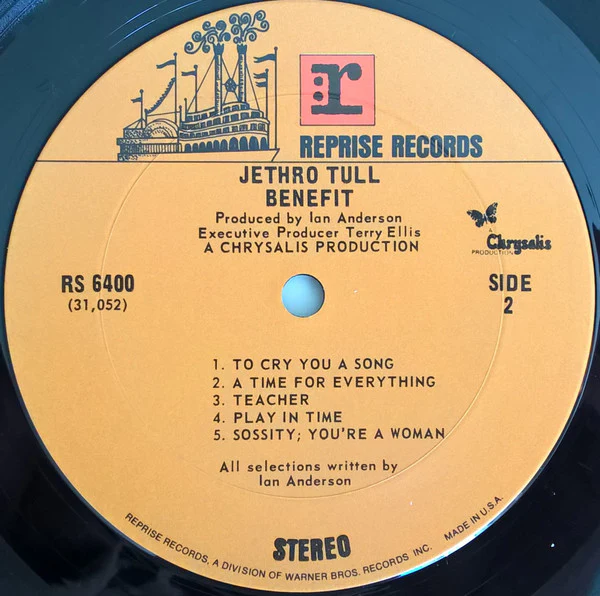 Jethro Tull - Benefit (LP, Album, RE, Ter) (Very Good Plus (VG+)) - Image 4