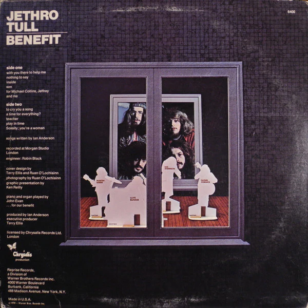 Jethro Tull - Benefit (LP, Album, RP, Pit) (Near Mint (NM or M-)) - Image 2