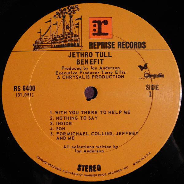 Jethro Tull - Benefit (LP, Album, RP, Pit) (Near Mint (NM or M-)) - Image 3