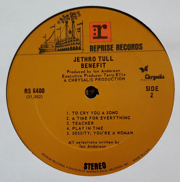 Jethro Tull - Benefit (LP, Album, Ter) (Very Good Plus (VG+)) - Image 4