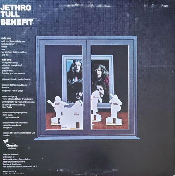 Jethro Tull - Benefit (LP, Album, Ter) (Very Good Plus (VG+)) - Image 2