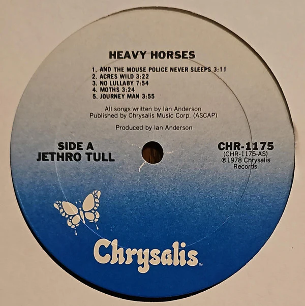Jethro Tull - Heavy Horses (LP, Album, SXT) (Very Good Plus (VG+)) - Image 3