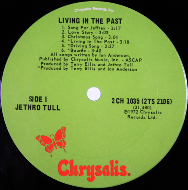Jethro Tull - Living In The Past (2xLP, Comp, Ter) (Very Good (VG)) - Image 5