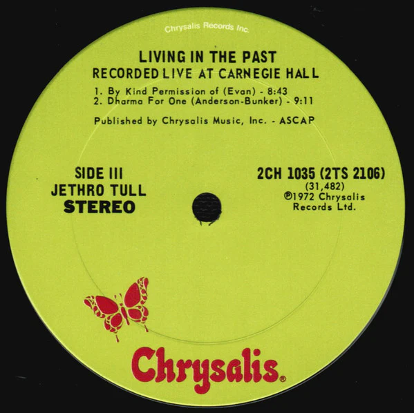 Jethro Tull - Living In The Past (2xLP, Comp) (Very Good Plus (VG+)) - Image 4