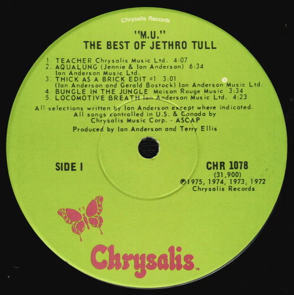 Jethro Tull - M.U.- The Best Of Jethro Tull (LP, Album, Comp, Win) (Near Mint (NM or M-)) - Image 3