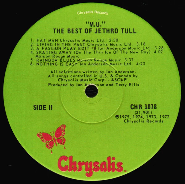 Jethro Tull - M.U.- The Best Of Jethro Tull (LP, Album, Comp, Win) (Near Mint (NM or M-)) - Image 4