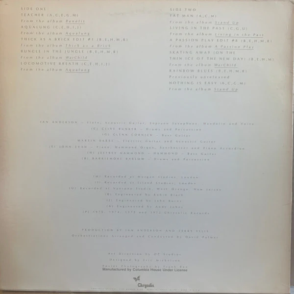 Jethro Tull - M.U. - The Best Of Jethro Tull (LP, Comp, Club, RE, Pit) (Very Good Plus (VG+)) - Image 2