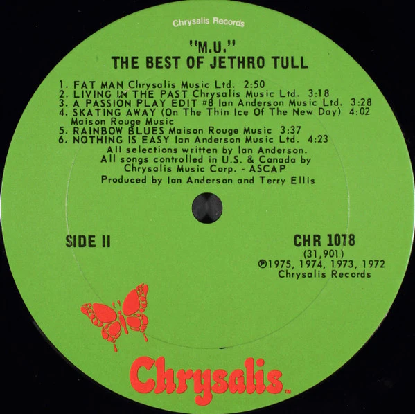 Jethro Tull - M.U.- The Best Of Jethro Tull (LP, Comp, Pit) (Near Mint (NM or M-)) - Image 4