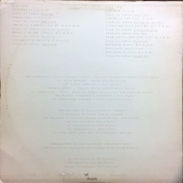 Jethro Tull - M.U.- The Best Of Jethro Tull (LP, Comp, Pit) (Very Good Plus (VG+)) - Image 2