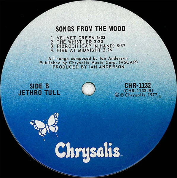 Jethro Tull - Songs From The Wood (LP, Album, Pit) (Very Good (VG)) - Image 4