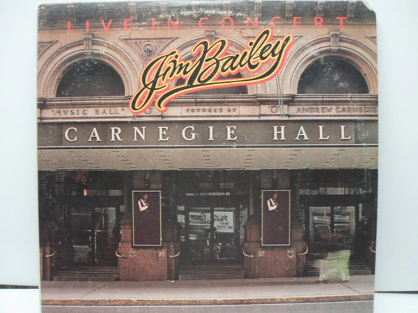 Jim Bailey - Live At Carnegie Hall (2xLP, Album) (Very Good Plus (VG+))