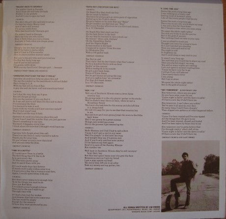 Jim Croce - You Don't Mess Around With Jim (LP, Album, RE) (Very Good Plus (VG+)) - Image 4