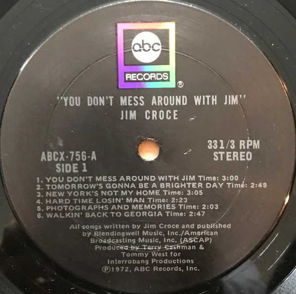 Jim Croce - You Don't Mess Around With Jim (LP, Album, Ter) (Very Good Plus (VG+)) - Image 3