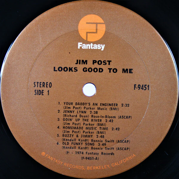 Jim Post - Looks Good To Me (LP, Album) (Very Good Plus (VG+)) - Image 3