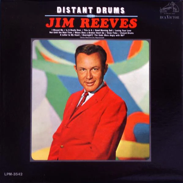 Jim Reeves - Distant Drums (LP, Album, Mono, Roc) (Very Good (VG))