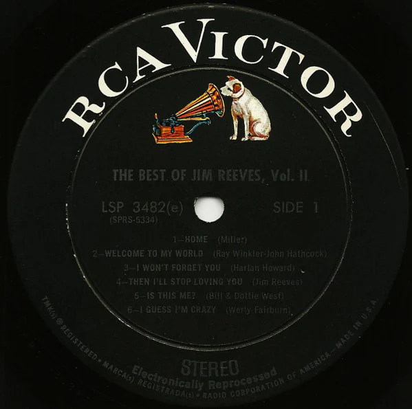 Jim Reeves - The Best Of Jim Reeves Vol. II (LP, Comp) (Very Good Plus (VG+)) - Image 3
