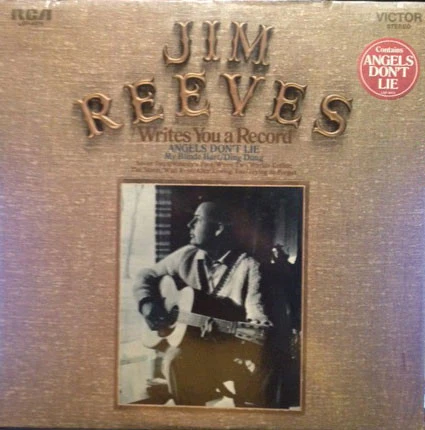 Jim Reeves - Writes You A Record (LP, Comp) (Very Good Plus (VG+))