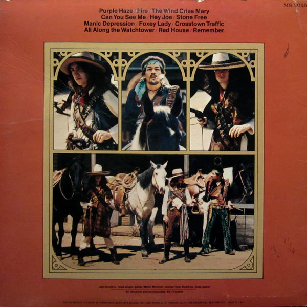Jimi Hendrix Experience* - Smash Hits (LP, Comp, Ter) (Good Plus (G+)) - Image 2
