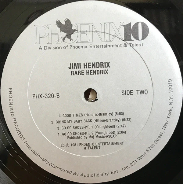 Jimi Hendrix - Rare Hendrix (LP, Album) (Very Good (VG)) - Image 4
