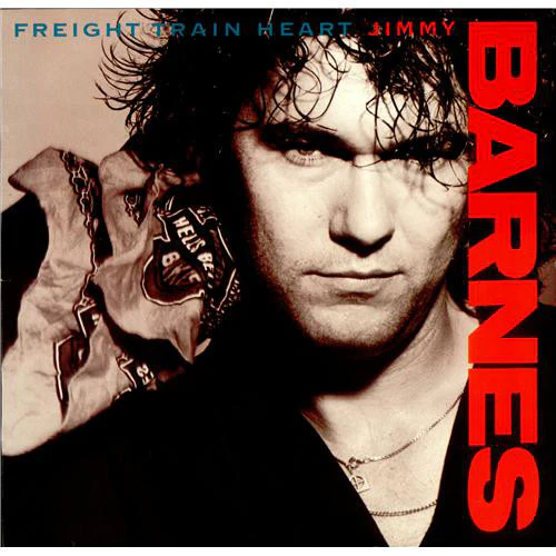 Jimmy Barnes - Freight Train Heart (LP, Album) (Near Mint (NM or M-))