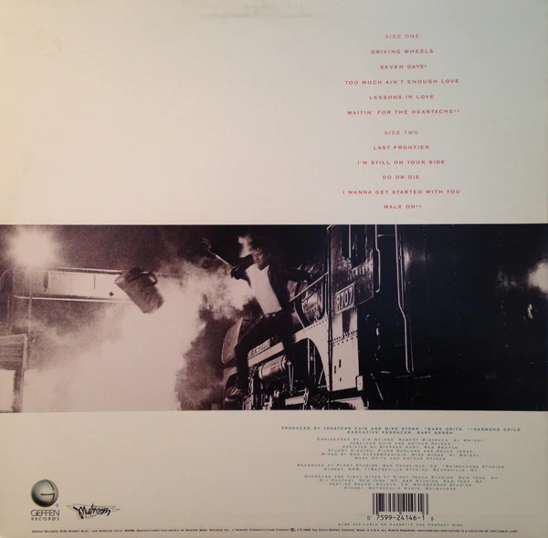 Jimmy Barnes - Freight Train Heart (LP, Album) (Near Mint (NM or M-)) - Image 2
