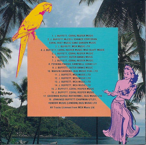 Jimmy Buffett - All The Great Hits (CD, Comp) (Near Mint (NM or M-)) - Image 4