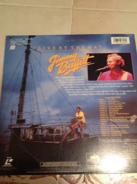 Jimmy Buffett - Live By The Bay (Laserdisc) (Near Mint (NM or M-)) - Image 2
