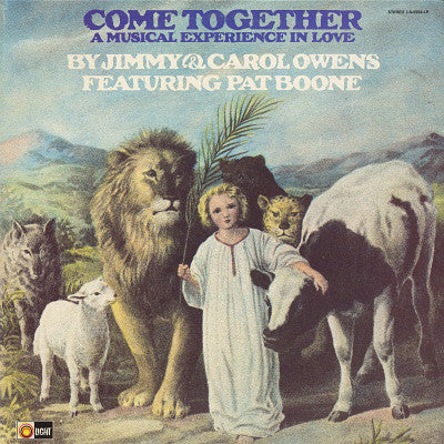 Jimmy & Carol Owens Featuring Pat Boone - Come Together (A Musical Experience In Love) (LP, Album) (Very Good Plus (VG+))