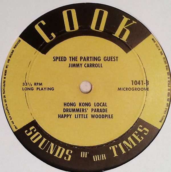 Jimmy Carroll - Speed The Parting Guest (10") (Very Good Plus (VG+)) - Image 4