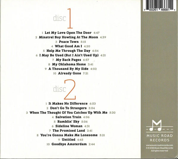 Jimmy LaFave - Peace Town (2xCD, Album) (Near Mint (NM or M-)) - Image 2