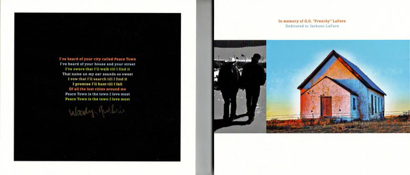 Jimmy LaFave - Peace Town (2xCD, Album) (Near Mint (NM or M-)) - Image 3