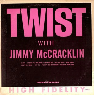 Jimmy McCracklin - Twist (LP, Album, Mono) (Good (G))