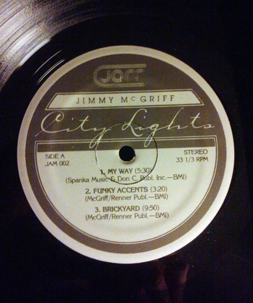 Jimmy McGriff - City Lights (LP) (Very Good Plus (VG+)) - Image 4