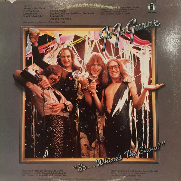 Jo Jo Gunne - "So...Where's The Show?" (LP, Album, Emb) (Very Good Plus (VG+)) - Image 3