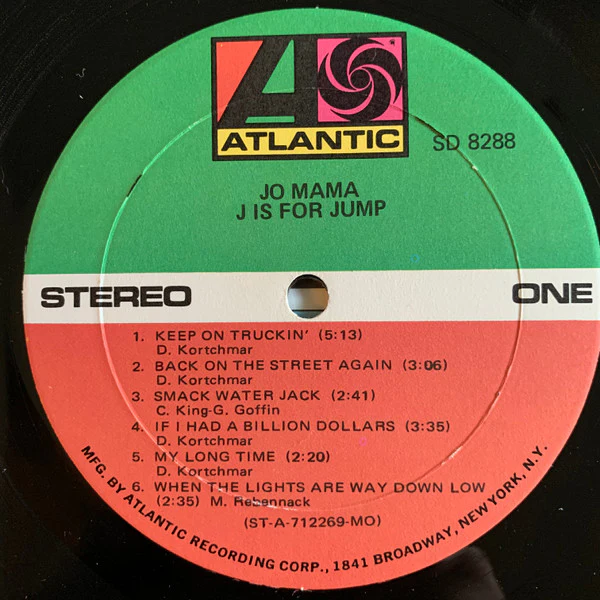 Jo Mama - J Is For Jump (LP, Album, MO ) (Very Good Plus (VG+)) - Image 3