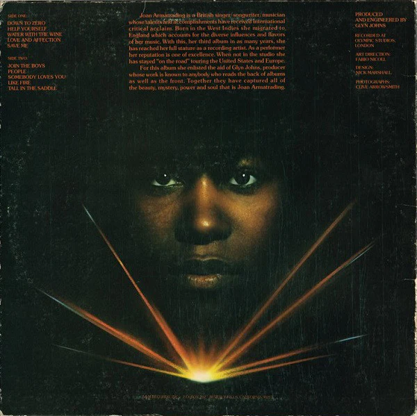 Joan Armatrading - Joan Armatrading (LP, Album, Ter) (Very Good Plus (VG+)) - Image 2