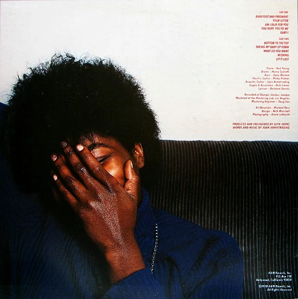 Joan Armatrading - To The Limit (LP, Album) (Very Good Plus (VG+)) - Image 2