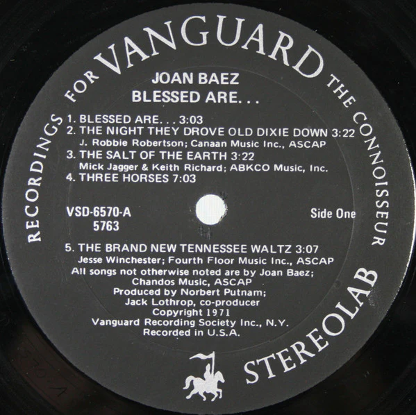Joan Baez - Blessed Are... (2xLP, Album, Bla + 7", Bla) (Near Mint (NM or M-)) - Image 5