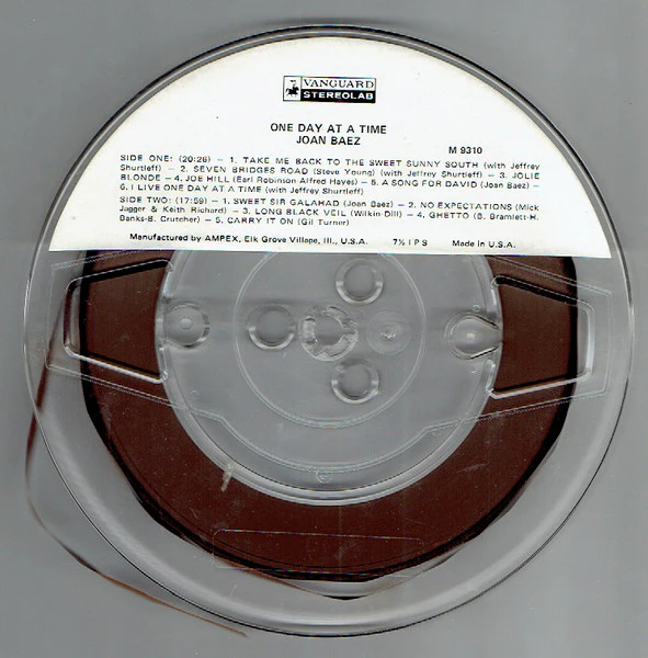 Joan Baez - One Day At A Time (Reel, 4tr Stereo, Album) (Very Good (VG)) - Image 3