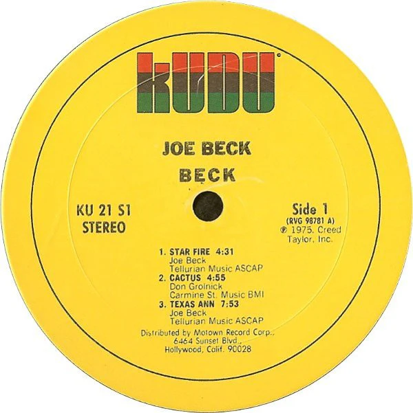 Joe Beck - Beck (LP, Album) (Very Good Plus (VG+)) - Image 3