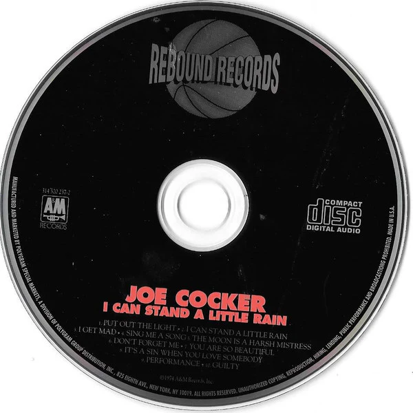 Joe Cocker - I Can Stand A Little Rain (CD, Album, RE, PMD) (Very Good Plus (VG+)) - Image 3
