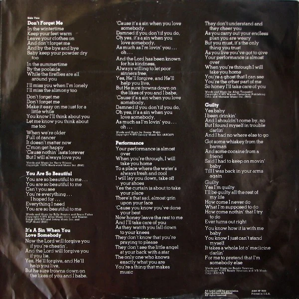 Joe Cocker - I Can Stand A Little Rain (LP, Album, Pit) (Very Good Plus (VG+)) - Image 5