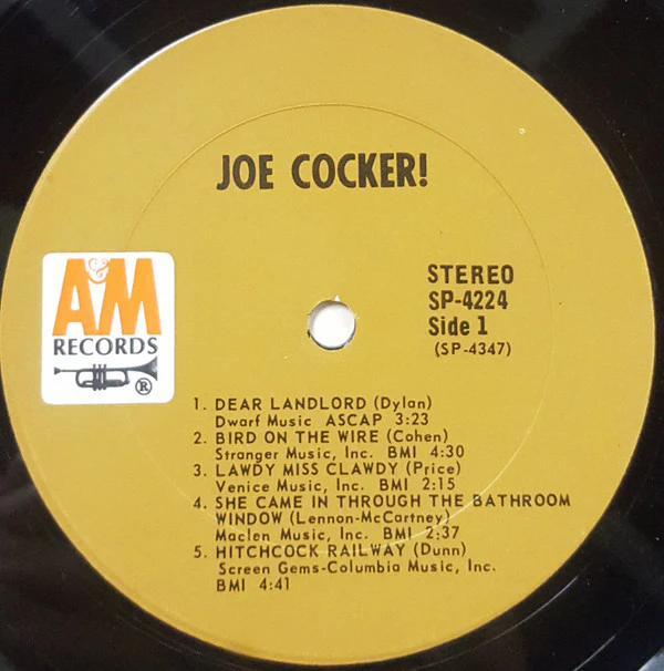 Joe Cocker - Joe Cocker! (LP, Album, Pit) (Very Good Plus (VG+)) - Image 3